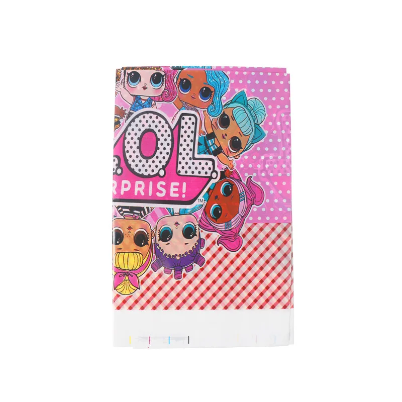 LOL theme Party Tableware Plates Napkins flag Birthday Kids favors Tablecloth Cups Gift bag Baby Shower Party Supplies Decor
LOL theme Party Tableware Plates Napkins flag Birthday Kids favors Tablecloth Cups Gift bag Baby Shower Party Supplies Decor