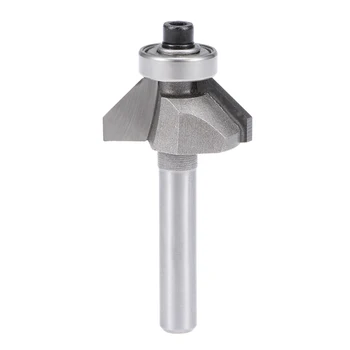 uxcell 1/2 Inch Shank 3/8 Inch Cutting Length Ball Bearing 45 Degree Chamfer Router Bit
uxcell 1/2 Inch Shank 3/8 Inch Cutting Length Ball Bearing 45 Degree Chamfer Router Bit
