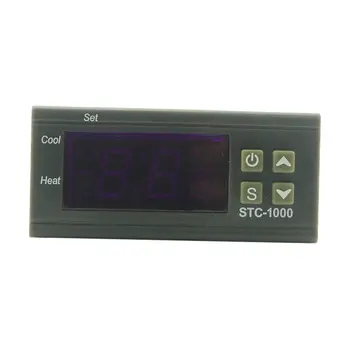 Practical LED Digital Temperature Controller STC-1000 12V 24V 220V Thermoregulator thermostat With Heater And Cooler
Practical LED Digital Temperature Controller STC-1000 12V 24V 220V Thermoregulator thermostat With Heater And Cooler