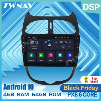 PX6 4G+64G Android 10.0 Car DVD Stereo Multimedia For Peugeot 206 2000-2016 Radio GPS Navi Audio Video stereo head unit free map
PX6 4G+64G Android 10.0 Car DVD Stereo Multimedia For Peugeot 206 2000-2016 Radio GPS Navi Audio Video stereo head unit free map