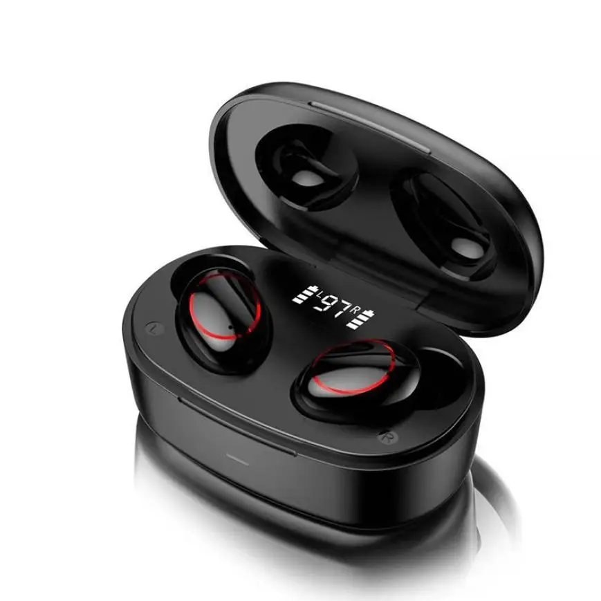 A9 Wireless Bluetooth Earphone, Smart Press Bluetooth Earphone with LED Light and Digital Display Charging Compartment
A9 Wireless Bluetooth Earphone, Smart Press Bluetooth Earphone with LED Light and Digital Display Charging Compartment