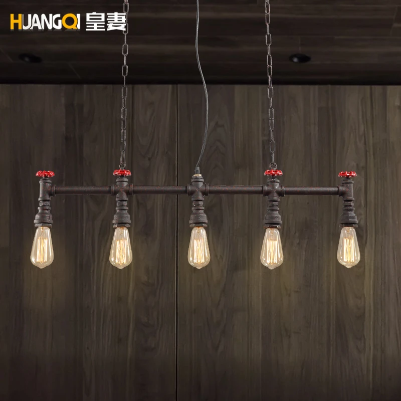 Huang's Wife Personality Cafe Bar Wind Pipe Industry Diffuse Loft Retro Iron Bar luminaire
Huang's Wife Personality Cafe Bar Wind Pipe Industry Diffuse Loft Retro Iron Bar luminaire