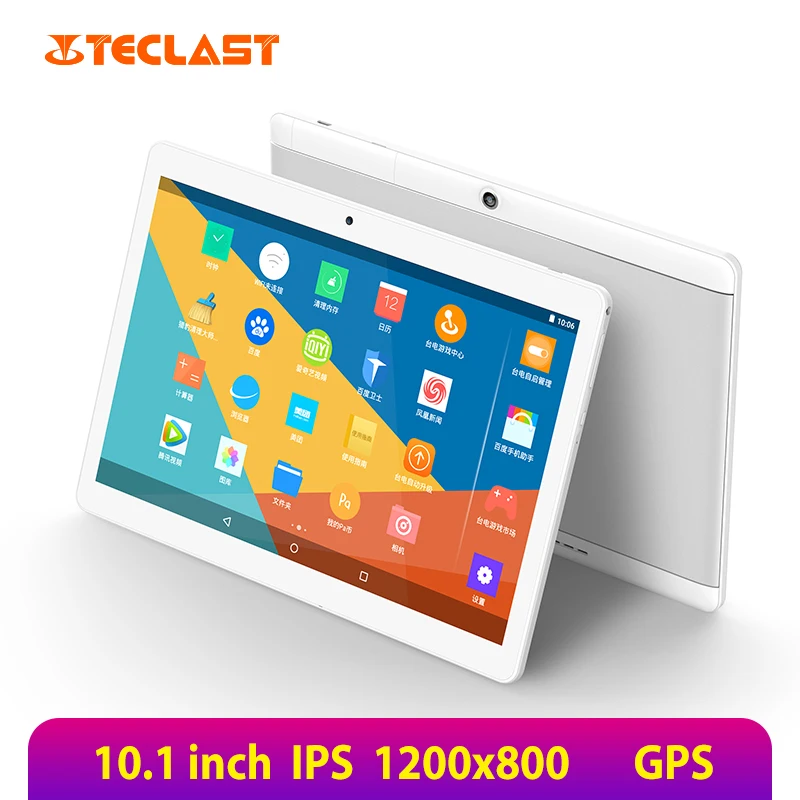 

Teclast X10 3G Phone Call Tablet PC 10.1 inch 1280x800 Android 6.0 MTK 6580 Quad Core 1GB RAM 16GB ROM Tablets GPS Dual Camera