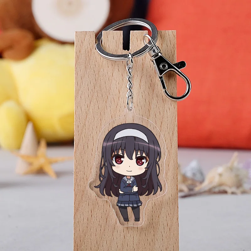 IVYYE Kasumigaoka Utaha модные аниме акриловые брелки мультяшный брелок кулон игрушки