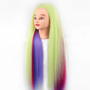 65cm Synthetic Mannequin Head For Hairstyles Training Doll With Long Hair Mannequin For Sale Hairdressing Head Hairdresser Dummy
65cm Synthetic Mannequin Head For Hairstyles Training Doll With Long Hair Mannequin For Sale Hairdressing Head Hairdresser Dummy