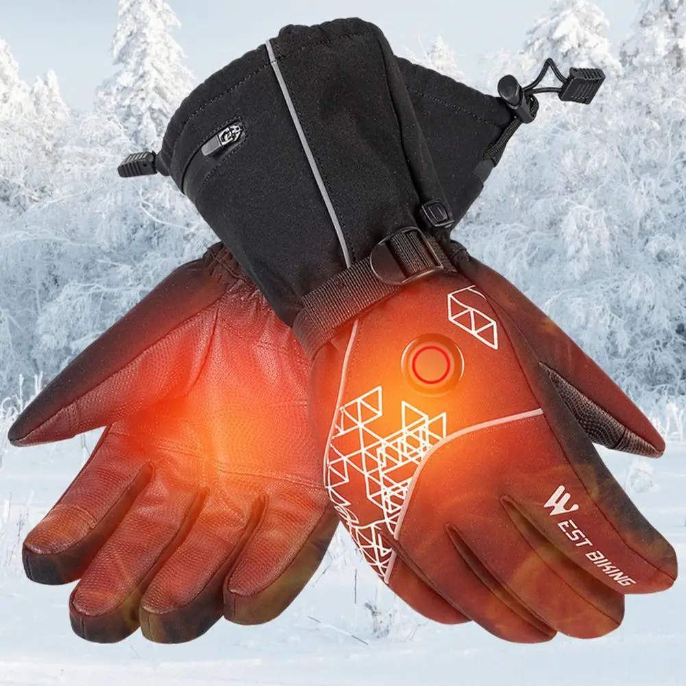 1 Pair Cycling Gloves Touch Screen Racing Gloves Rechargeable Waterproof Heated Gloves Winter Motorcycle Gloves for Outdoor
1 Pair Cycling Gloves Touch Screen Racing Gloves Rechargeable Waterproof Heated Gloves Winter Motorcycle Gloves for Outdoor