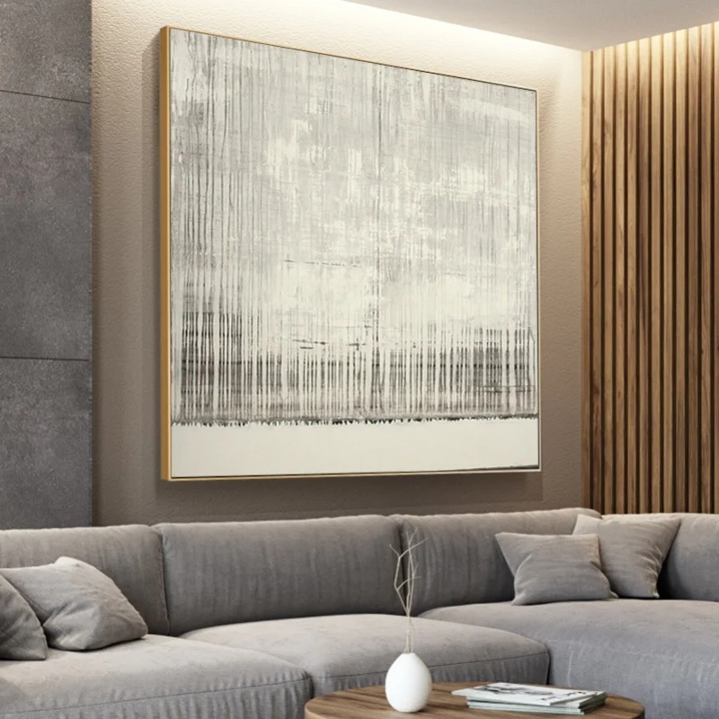 Extra Large Handmade oil painting Contemporary Home Decor Art Painting Acrylic Line Gray tone Abstract Painting Free Shipping
Extra Large Handmade oil painting Contemporary Home Decor Art Painting Acrylic Line Gray tone Abstract Painting Free Shipping