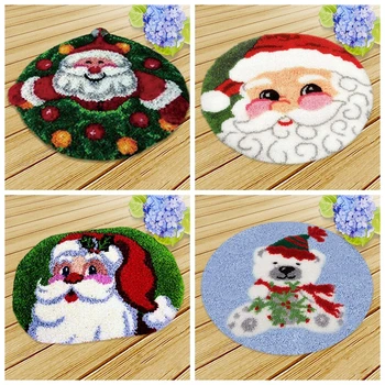 Pulaqi Christmas Knooppakket Latch Hook Kits Woolens DIY Gifts European American Style Smyrna Needlework Mats Latch Hook Cushion
Pulaqi Christmas Knooppakket Latch Hook Kits Woolens DIY Gifts European American Style Smyrna Needlework Mats Latch Hook Cushion