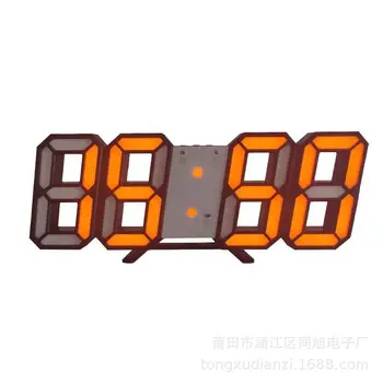 New Paragraph 3D Digital Electronic Clock Wall Clock Clock Electron Temperature Snooze Alarm Clock Led Large Screen Creative
New Paragraph 3D Digital Electronic Clock Wall Clock Clock Electron Temperature Snooze Alarm Clock Led Large Screen Creative