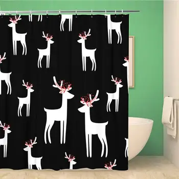 Bathroom Shower Curtain Animal Christmas Deer Pattern Abstract and Scandinavian Baby Bear 72x72 inches Waterproof Bath Curtain
Bathroom Shower Curtain Animal Christmas Deer Pattern Abstract and Scandinavian Baby Bear 72x72 inches Waterproof Bath Curtain