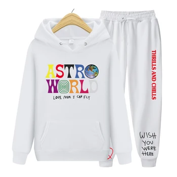 

2020TRAVIS SCOTT ASTROWORLD hope you are here hoodies fashion letters ASTROWORLD hoodie streetwear pants man pullover sweatshirt