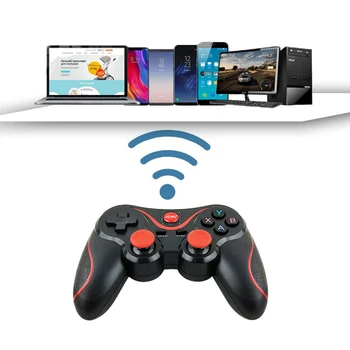 Wireless Android Gamepad T3 X3 Wireless Joystick Game Controller bluetooth BT3.0 Joystick For Mobile Phone Tablet TV Box Holder
Wireless Android Gamepad T3 X3 Wireless Joystick Game Controller bluetooth BT3.0 Joystick For Mobile Phone Tablet TV Box Holder