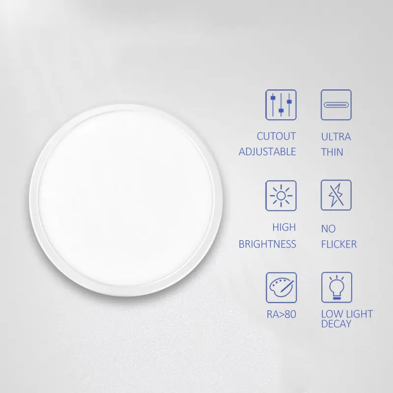 1pc High brightness LED Downlight with adapter AC85-265V indoor Light recessed ceiling Flat LED lamp fixtures
1pc High brightness LED Downlight with adapter AC85-265V indoor Light recessed ceiling Flat LED lamp fixtures