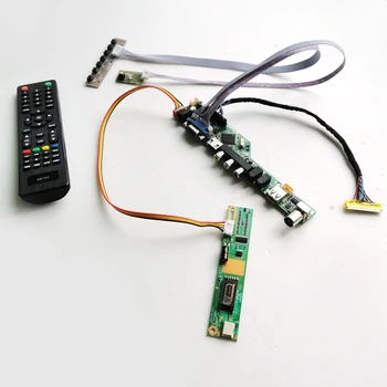 For LTN156AT01-A01/B01/B02 Remote+Inverter+keyboard LCD display T.V56 controller board 1CCFL 30Pin LVDS VGA HDMI AV USB DIY kit
For LTN156AT01-A01/B01/B02 Remote+Inverter+keyboard LCD display T.V56 controller board 1CCFL 30Pin LVDS VGA HDMI AV USB DIY kit