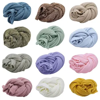 Newborn Photography Props Blanket Baby Cotton Stretchable Swaddle Wrap Accessory F3ME
Newborn Photography Props Blanket Baby Cotton Stretchable Swaddle Wrap Accessory F3ME