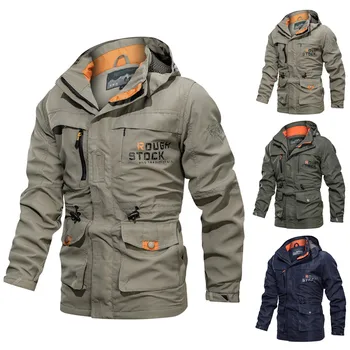 High Quality Men's Casual Autumn Winter Long Sleeve Hooded Zipper Outdoor Waterproof Motorcycle Bicycle Jacket
High Quality Men's Casual Autumn Winter Long Sleeve Hooded Zipper Outdoor Waterproof Motorcycle Bicycle Jacket