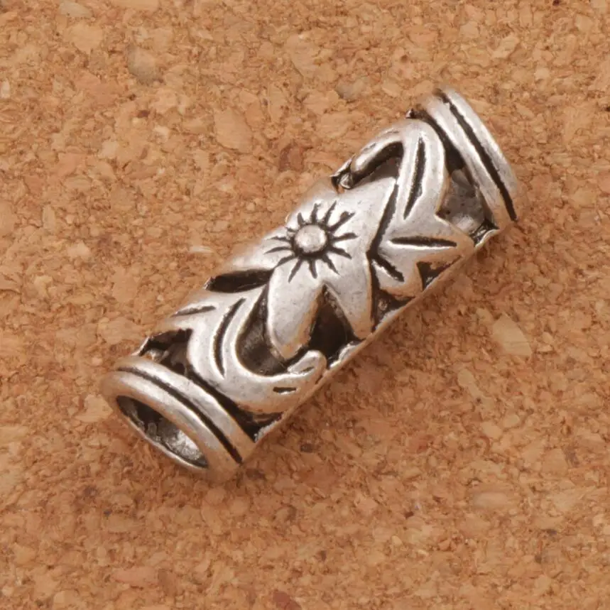 Hollow Lily Flower Tube Metal Big Hole Beads Fit European Charm Bracelets Jewelry DIY L1407 28pcs 19.8x8x6.7mm Zinc Alloy
Hollow Lily Flower Tube Metal Big Hole Beads Fit European Charm Bracelets Jewelry DIY L1407 28pcs 19.8x8x6.7mm Zinc Alloy