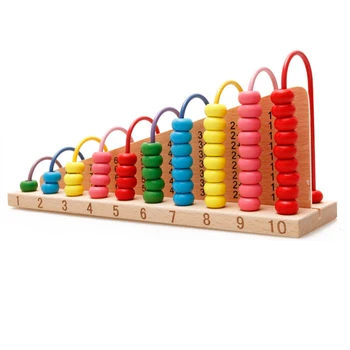 Children Wooden Abacus Toys Early Math Educational Learning Toy Count Calculat Beads Arithmetic Development Kid Montessori Toys
Children Wooden Abacus Toys Early Math Educational Learning Toy Count Calculat Beads Arithmetic Development Kid Montessori Toys