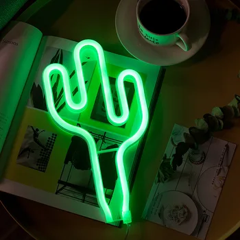LED Neon Night Light Cactus Pine Shape USB Battery power for kids Room Decoration Cactus Neon Lamp holiday Chrimas Party Wedding
LED Neon Night Light Cactus Pine Shape USB Battery power for kids Room Decoration Cactus Neon Lamp holiday Chrimas Party Wedding