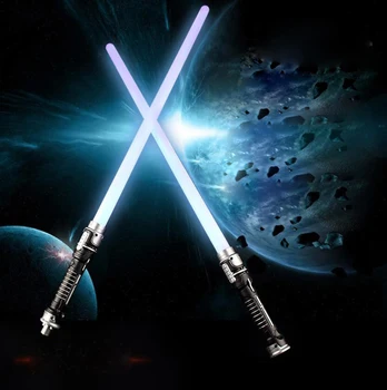 Double Star Wars Light Saber Sword Toys With Sound Laser Lightsaber Darth Vader Jedi Rey Luke Skywalker Yoda Light Saber Toys
Double Star Wars Light Saber Sword Toys With Sound Laser Lightsaber Darth Vader Jedi Rey Luke Skywalker Yoda Light Saber Toys