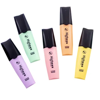 1pc Color Highlighters Inclined Head Promotional Art Markers Fluorescent Pen For School Supplies Office Stationery
1pc Color Highlighters Inclined Head Promotional Art Markers Fluorescent Pen For School Supplies Office Stationery