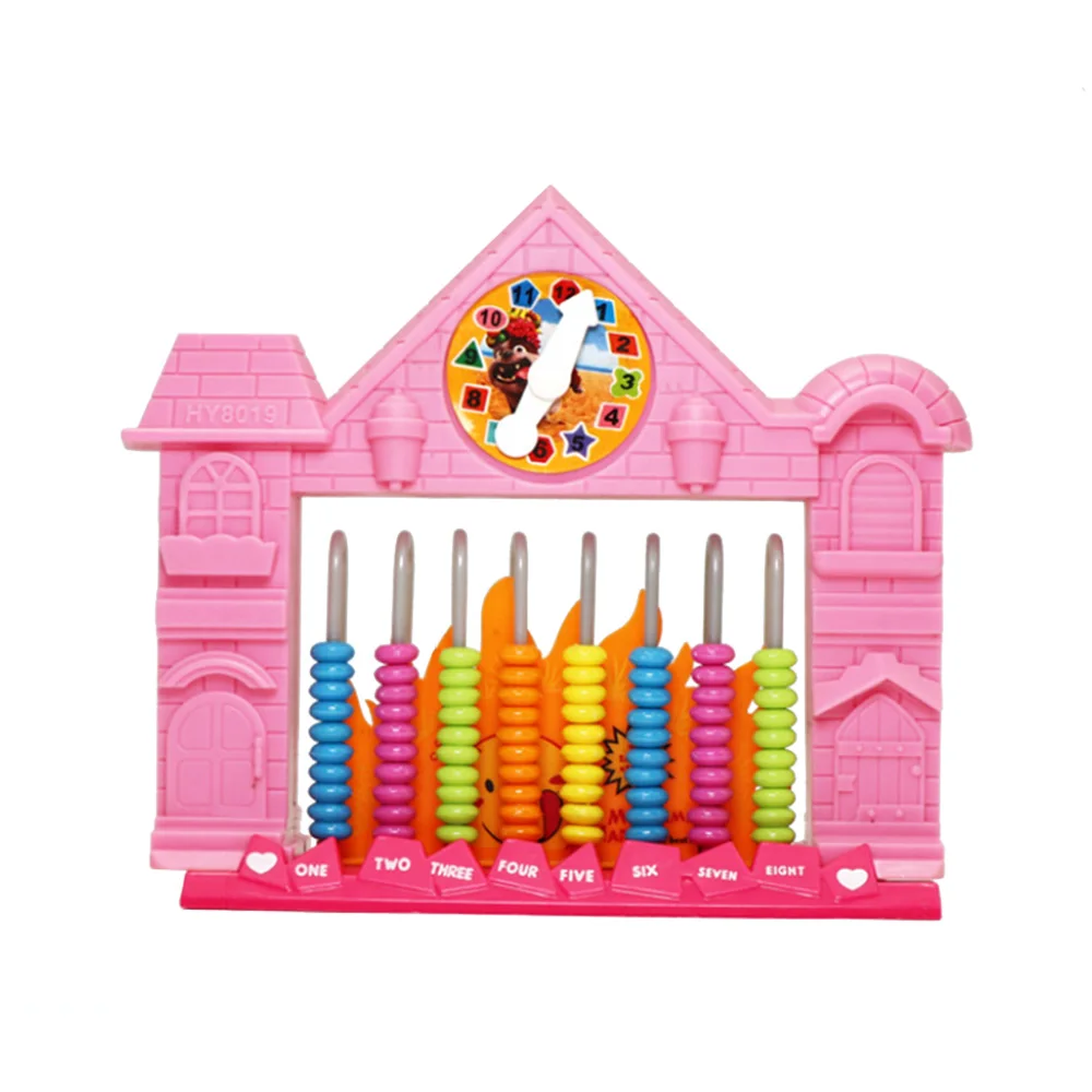 Abacus Arithmetic Kids Maths Calculating Tools Chinese Abacus Move the beads Toys House Shape with Clock Educational Toy Random
Abacus Arithmetic Kids Maths Calculating Tools Chinese Abacus Move the beads Toys House Shape with Clock Educational Toy Random