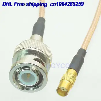 EMS/ DHL 50pcs BNC male plug to MCX female jack straight RG316 Jumper pigtail 6" cable 22j
EMS/ DHL 50pcs BNC male plug to MCX female jack straight RG316 Jumper pigtail 6" cable 22j