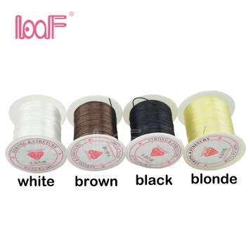 LOOF 10 Rolls 0.8mm Hair Extension Attaching Thread Stretchy Elastic String/Thread/Wire for wig making & jewelry beading
LOOF 10 Rolls 0.8mm Hair Extension Attaching Thread Stretchy Elastic String/Thread/Wire for wig making & jewelry beading