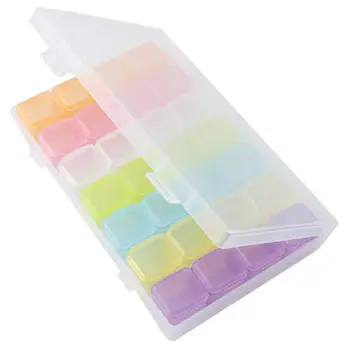 Colorful Nail Art Storage Case Rhinestones Gems Accessories Transparent Display Empty Container For beads Organizer Box
Colorful Nail Art Storage Case Rhinestones Gems Accessories Transparent Display Empty Container For beads Organizer Box