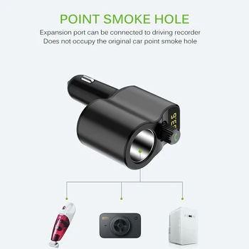 DC5V Wireless FM Transmitter Modulator Car Bluetooth 5.0 Kit Dual USB Voice Reminder Wireless Handsfree Car Music Player
DC5V Wireless FM Transmitter Modulator Car Bluetooth 5.0 Kit Dual USB Voice Reminder Wireless Handsfree Car Music Player