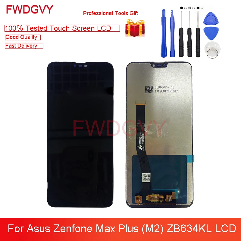 6.26" For ASUS Zenfone Max Plus(M2) ZB634KL LCD DIsplay Touch Screen Digitizer Assembly For Zenfone Max Shot ZB634KL Lcds
6.26" For ASUS Zenfone Max Plus(M2) ZB634KL LCD DIsplay Touch Screen Digitizer Assembly For Zenfone Max Shot ZB634KL Lcds