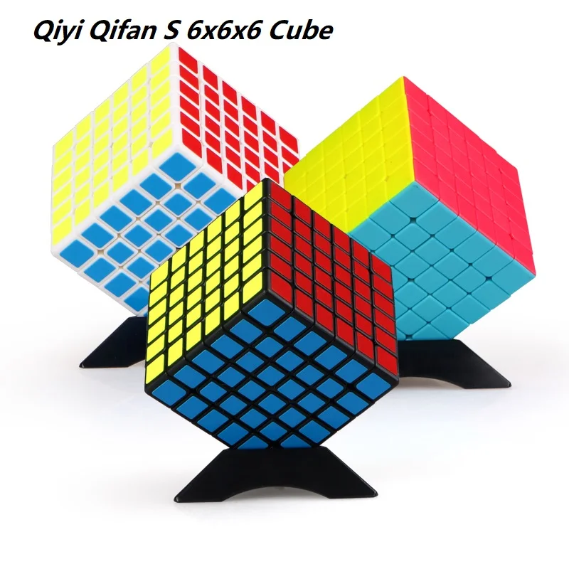 

Newest QiYi Qifan S 6x6x6 Magic Speed Cube 6Layers Professional Puzzle Cubo Magico 6x6 Educational Toys For Children Gift