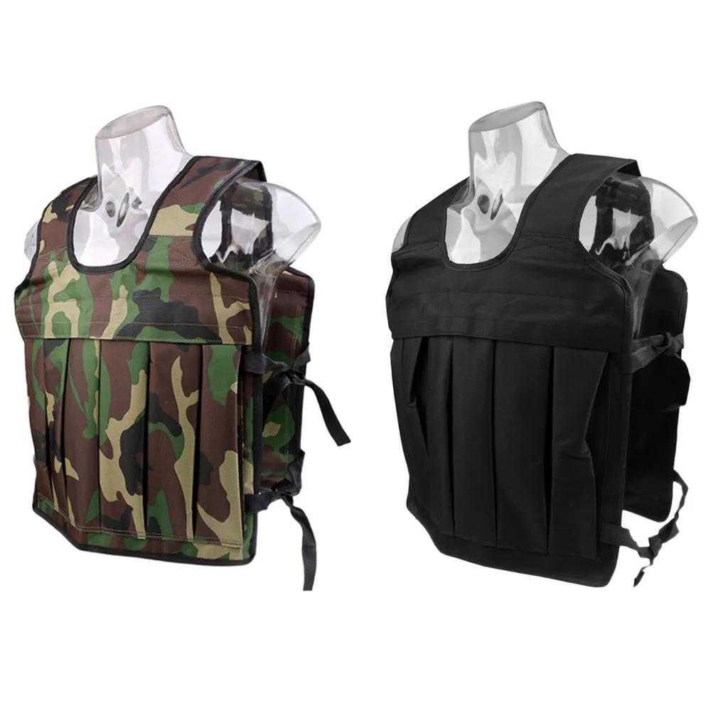 Loading Weighted Vest with 12 Piece Empty Pouch Adjustable Jacket Boxing Training Waistcoat
Loading Weighted Vest with 12 Piece Empty Pouch Adjustable Jacket Boxing Training Waistcoat