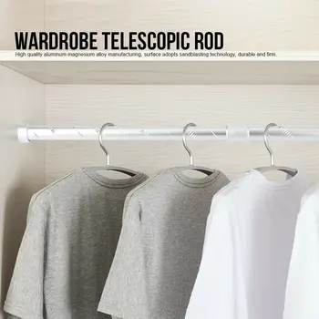 Extendable Telescopic Shower Curtain Rail Rod Pole Window Curtain Bath Wardrobe Kitchen SNO88
Extendable Telescopic Shower Curtain Rail Rod Pole Window Curtain Bath Wardrobe Kitchen SNO88