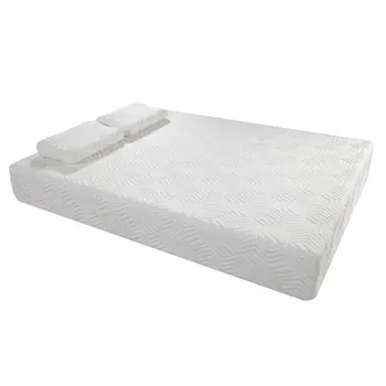 10" Two Layers Traditional Firm High Softness Cotton Mattress with 2 Pillows (Queen Size) White
10" Two Layers Traditional Firm High Softness Cotton Mattress with 2 Pillows (Queen Size) White