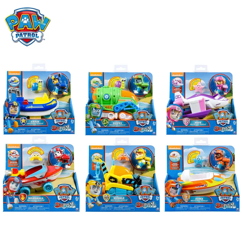 Original Box Paw Patrol Sea Patrol Vehicle Rescue Toy Set Anime Action Figure Model Cars Spin Master Toy Kid Birthday Xmas Gift
Original Box Paw Patrol Sea Patrol Vehicle Rescue Toy Set Anime Action Figure Model Cars Spin Master Toy Kid Birthday Xmas Gift