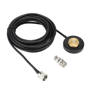 Mini Adapter for NMO Mount Magnetic Base M Male + BNC Male to M Female Converter Car Antenna Cable RG-58 standard wire
Mini Adapter for NMO Mount Magnetic Base M Male + BNC Male to M Female Converter Car Antenna Cable RG-58 standard wire