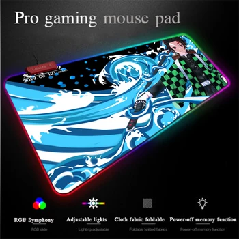 Yuzuoan USB Wired LED Color Lighting RGB Gaming Mouse Pad Control Comfortable Large Desk Pad Thick Wear-resistant Carpet Mat
Yuzuoan USB Wired LED Color Lighting RGB Gaming Mouse Pad Control Comfortable Large Desk Pad Thick Wear-resistant Carpet Mat