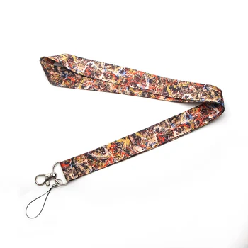 V200 Wholesale 20pcs/lot Jackson Pollock Lanyards For keychain ID Card Pass Mobile Phone USB Badge Holder Hang Rope Lariat
V200 Wholesale 20pcs/lot Jackson Pollock Lanyards For keychain ID Card Pass Mobile Phone USB Badge Holder Hang Rope Lariat