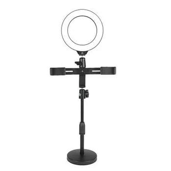 Photography Cell Phone Holder Self Timer With Bracket Ring Lamp Fixture Fill Light 360 Rotating Led Live Broadcast Adjustable
Photography Cell Phone Holder Self Timer With Bracket Ring Lamp Fixture Fill Light 360 Rotating Led Live Broadcast Adjustable