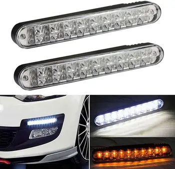 2pcs x 30 SMD LED Daytime running lights / self-flashing / Daytime Running / DRL TFL signaling with flashing function
2pcs x 30 SMD LED Daytime running lights / self-flashing / Daytime Running / DRL TFL signaling with flashing function