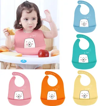 Balleenshiny Cartoon Silicone Baby Bibs Waterproof Toddler Kids Adjustable Food Bib Baby Feeding Stuff Boy Girl Bibs Apron
Balleenshiny Cartoon Silicone Baby Bibs Waterproof Toddler Kids Adjustable Food Bib Baby Feeding Stuff Boy Girl Bibs Apron