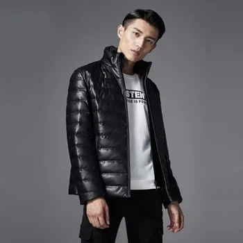 Goldberg Fashion Pu Stand Collar Fur Collar MEN'S down Jacket 2019 Winter New Products Comfortable Warm down Jacket Men's
Goldberg Fashion Pu Stand Collar Fur Collar MEN'S down Jacket 2019 Winter New Products Comfortable Warm down Jacket Men's