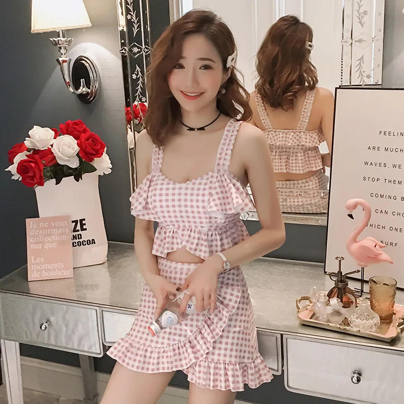 Swimsuit Female Separate High Waist Bikinis Swim Suit Women Swimwear Slimming Tankini Womens For Teenagers Push Up Biquinis
Swimsuit Female Separate High Waist Bikinis Swim Suit Women Swimwear Slimming Tankini Womens For Teenagers Push Up Biquinis