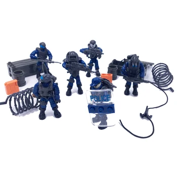 ABS Small Particles Assembling Building Blocks Set Military SWAT SDU Simulation Ratio 1:36 Full Joint Movable Action Figure Toys
ABS Small Particles Assembling Building Blocks Set Military SWAT SDU Simulation Ratio 1:36 Full Joint Movable Action Figure Toys