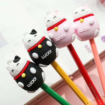 1 Pcs Kawaii Mini Animal Lucky Cat Plastic Pencil Sharpeners Single Hole Pencil Cutter for Kids Gift School Japanese Stationery 
1 Pcs Kawaii Mini Animal Lucky Cat Plastic Pencil Sharpeners Single Hole Pencil Cutter for Kids Gift School Japanese Stationery