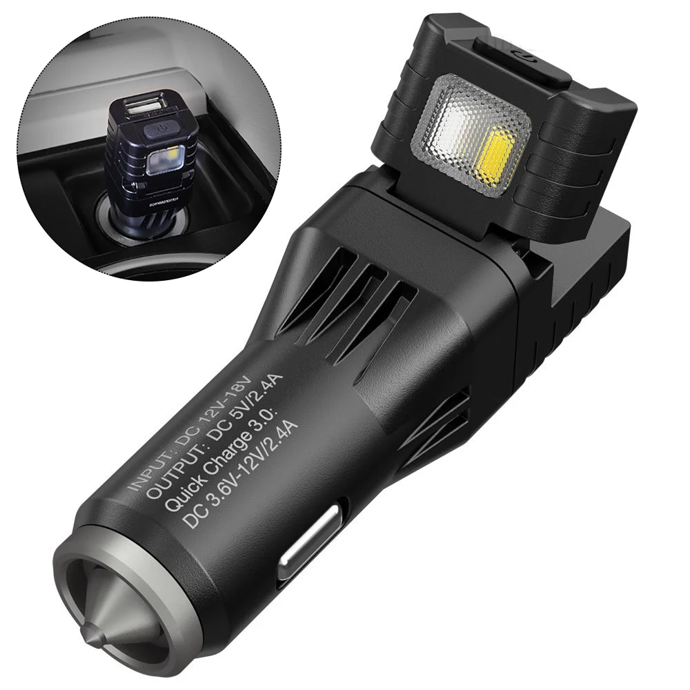 2020 New Lighting Multifunctional Vehicle gadget QC 3.0 Vehicle charger Glass Breaker Emergency Warning Light Dropshipping
2020 New Lighting Multifunctional Vehicle gadget QC 3.0 Vehicle charger Glass Breaker Emergency Warning Light Dropshipping