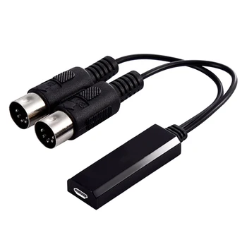 MIDI Adapter Wireless Bluetooth Electric Piano HIFI Audio 5 Pin Cable Universal Studio Music Instrument Professional Converter
MIDI Adapter Wireless Bluetooth Electric Piano HIFI Audio 5 Pin Cable Universal Studio Music Instrument Professional Converter