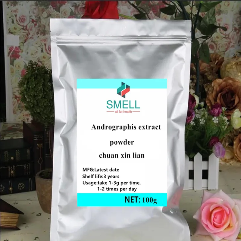 100g/1000g Natural high quality Andrographis Paniculata P.E Andrographis extract powder /chuan xin lan/Free shipping
100g/1000g Natural high quality Andrographis Paniculata P.E Andrographis extract powder /chuan xin lan/Free shipping