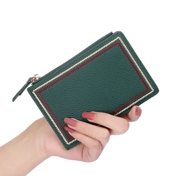New Card Wallets For Women Fashion RFID Blocking Credit Card Case Antitheft Genuine Leather ID Card Holder Folding Card Bag
New Card Wallets For Women Fashion RFID Blocking Credit Card Case Antitheft Genuine Leather ID Card Holder Folding Card Bag
